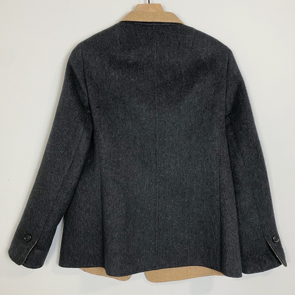 SOLD Akris Punto Cashmere Colorblock Jacket - Picture 9 of 15